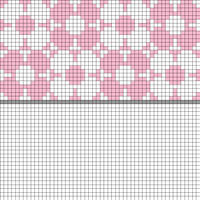 Mod flower pattern