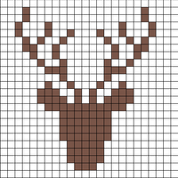 Reindeer Head