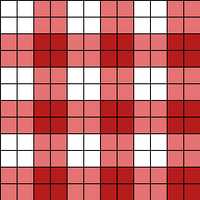 gingham ornament 2