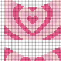 powerpuff heart bag
