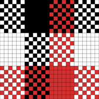 Tri-color plaid