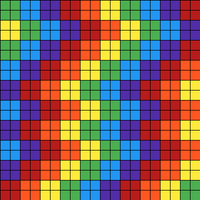 Rainbow pattern 