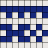 8 stitch Barren Land Master Pattern