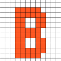 B