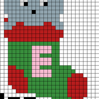 Cat in stocking