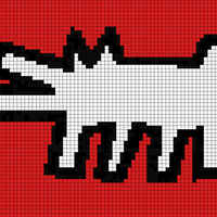 Keith Haring Dog