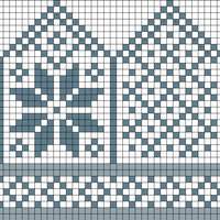 Mini Latvian Mittens Chart1