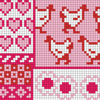 fair isle cardi back 