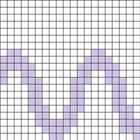 Wavy zigzag
