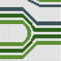 Copy of Best Copy 70s green for boxy cardigan 3x3