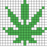 Weed leaf