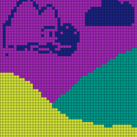 purple