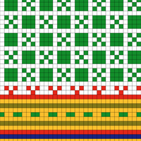 стр 82 № 4 клетка  зеленая