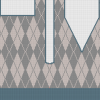 Rose's diamond vest
