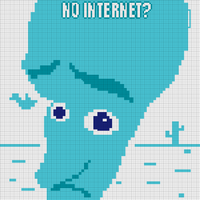 no internet