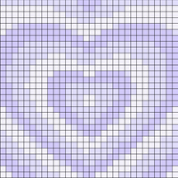 aesthetic purple heart