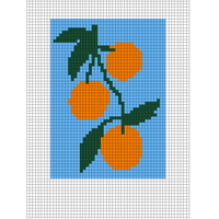 Orange vine bag
