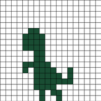 scarf dinosaur