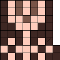 brown/peach/brown