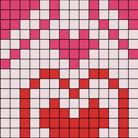 Bernat Comfort Pillow - Hearts