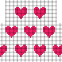 Heart Cardi Back