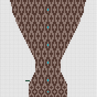 pattern bikini bottom