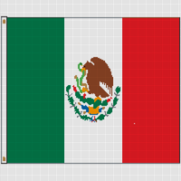 Exciting Printable Mexican Flag.png