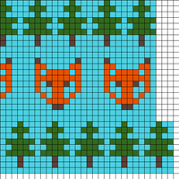 Foxes on Socks Upright