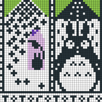 Copy of totoro mittens