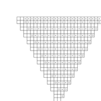 Slip Stitch Honeycomb Square
