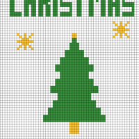 Christmas pot holder