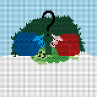Red and Blue Sheep