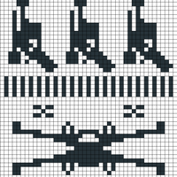 Star Wars Double Knit Pattern A