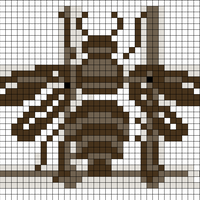 Bee design large