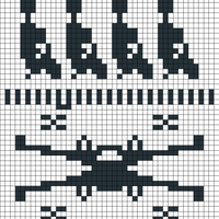Copy of Star Wars Double Knit Pattern A