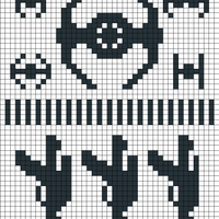 Star Wars Double Knit Pattern B