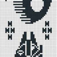 Copy of Star Wars Double Knit Pattern Middle