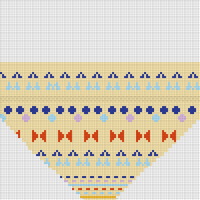 Pull beige two third