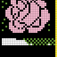 Rosa Rose hat