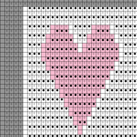 Hailey's Baby Blanket - Heart