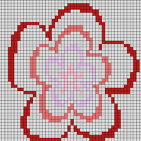 Flower outline