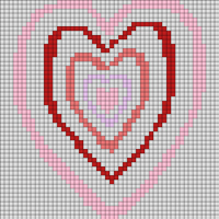 Hearts outline