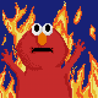 Fire Elmo