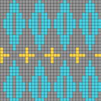 Knit losange 