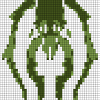 mtg golgari green black symbol.webp
