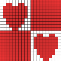 Tote bag : heart