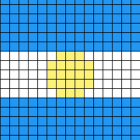 2"-argentina flag