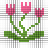 3 flowers