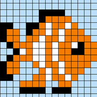 2"-clown fish