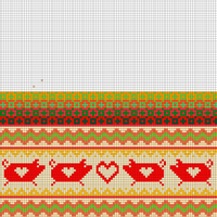 Copy of Pig and hearts blanket
